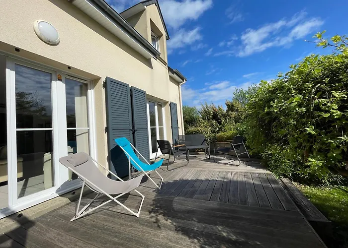 Maison Calme Et Cosy A Port-En-Bessin Pres Du Golf Et De La Mer