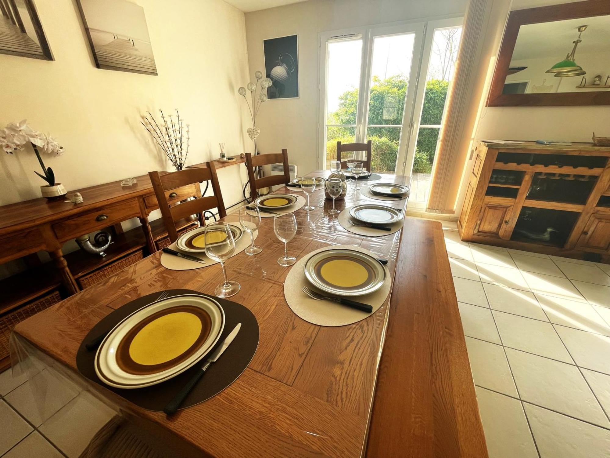 Maison Calme Et Cosy A Port-en-bessin Pres Du Golf Et De La Port-en-Bessin-Huppain