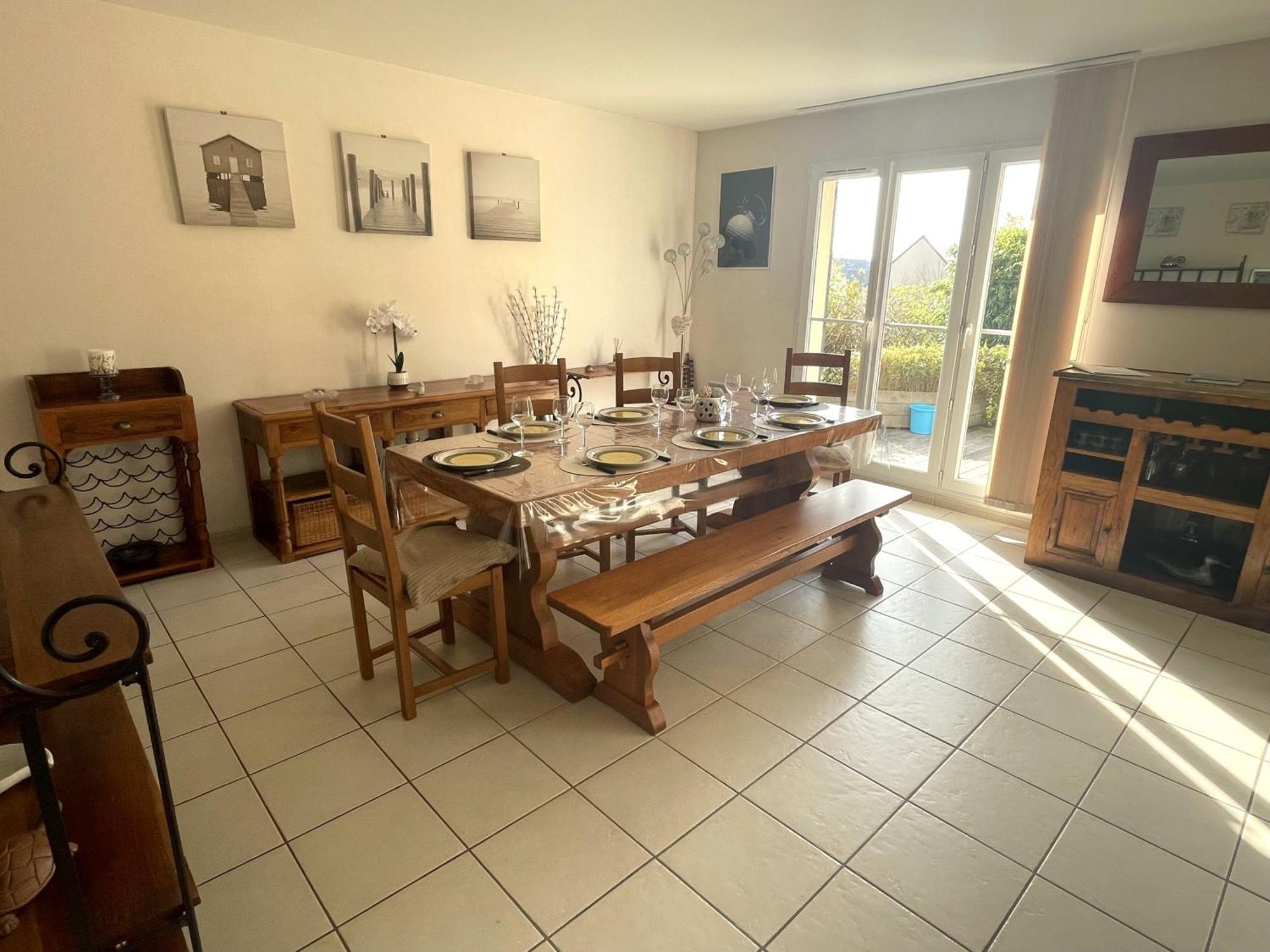 Maison Calme Et Cosy A Port-en-bessin Pres Du Golf Et De La